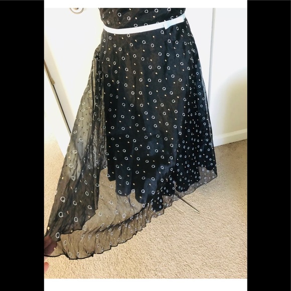 A.B.S Evening by Allen Schwartz Dress size 12 Formal party cocktails Strapless - Picture 5 of 13